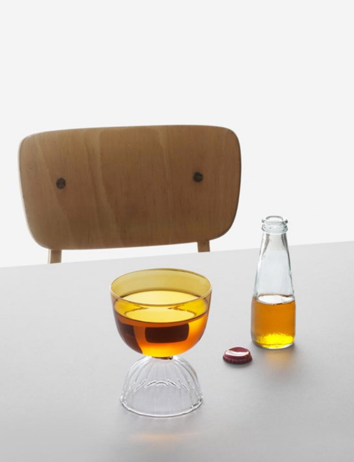 Ichendorf Tutu Bowl/Water Glass, amber